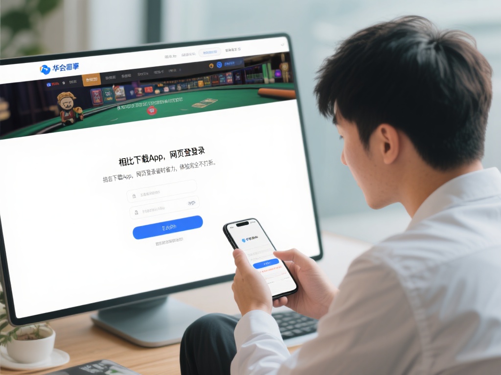 为了更直观地说明网页登录的便利性，我们来看看小李的