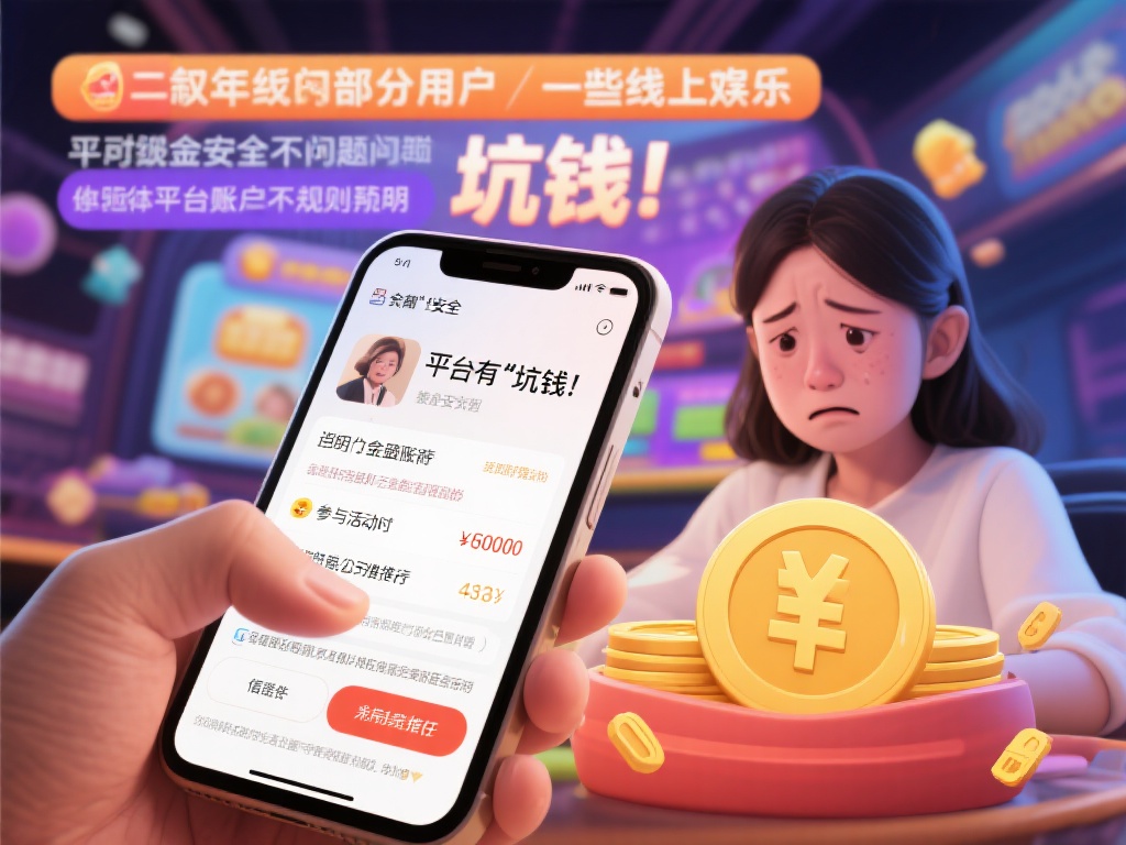 近年来，部分用户在一些线上娱乐平台上遇到资金安全问