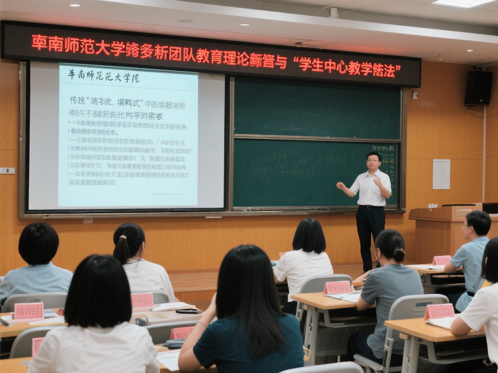 在培训过程中，华南师范大学的专家团队为我们带来了前
